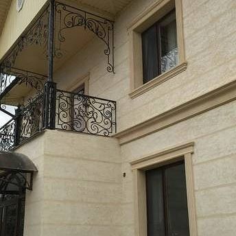 Штукатурка травертин